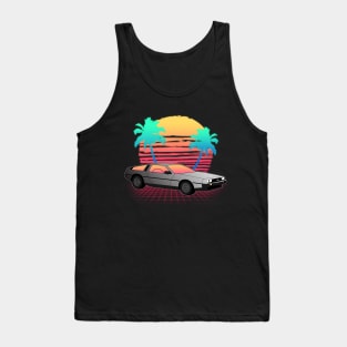 Neon Sunset Logo Tank Top